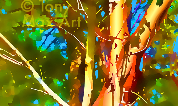 "Arbutus – Branching Out" – arbutus pritns by artist Tony Max