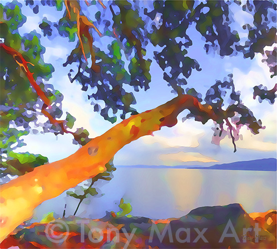Arbutus Highlights – Artbutus art by Tony Max