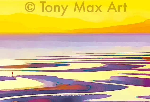 "Coastal Vista 103"  - British Columbia coast prints by artist Tony Max