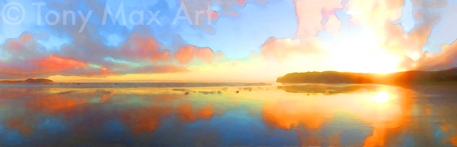 Hobuck Beach Number Two - West coast art prints by Tony Max