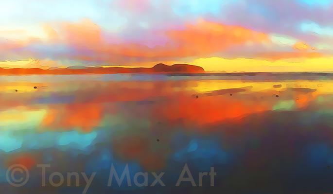 Hobuck Beach (Short) – Washington state art by Tony Max
