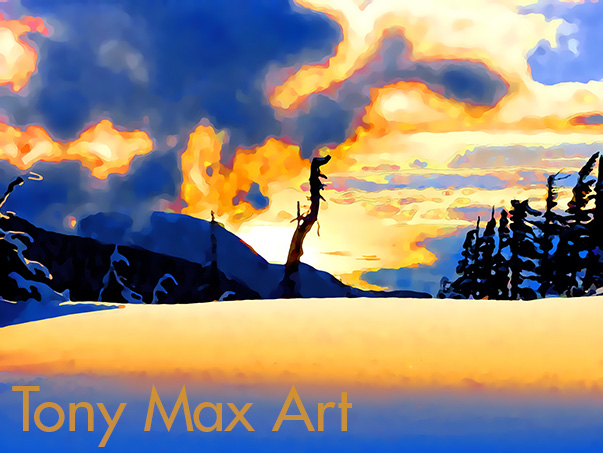 Howe Sound From Mount Harvey – Art of western Canada by Tony Max