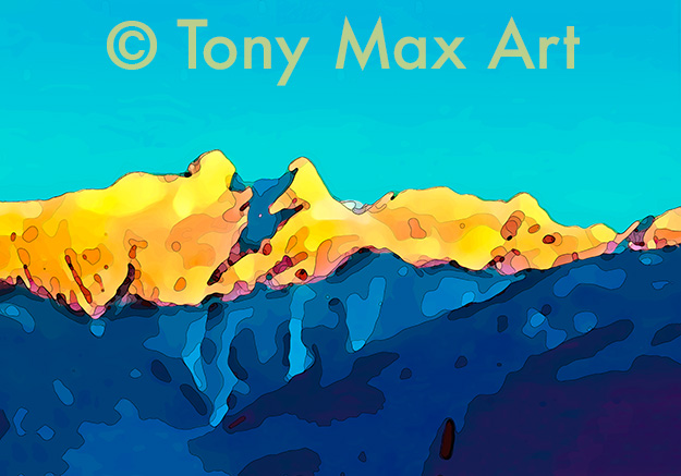 Museum-quality, archival, original, limited edition, signed and numbered, mixed media, inkjet canvas Vancouver art prints by artist Tony Max.