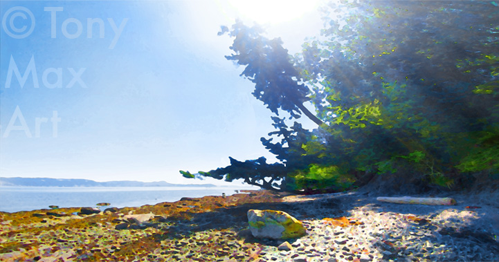 "Magnificent Coast" - British Columbia art prints and Salt Spring Island art prints by artist Tony Max