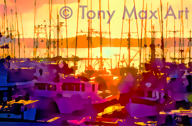 "Marian 1" –  marine art by Tony Max