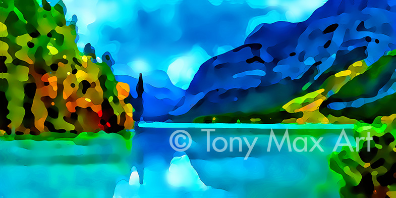 "Mountain 200" – B. C. landscape paintings by Tony Max painter