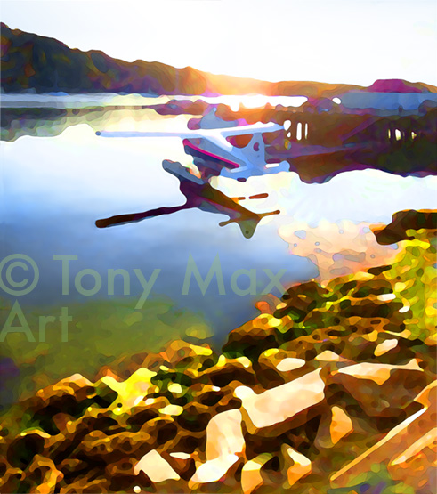 "Outland Connector" - Vancouver art prints by artist Tony Max